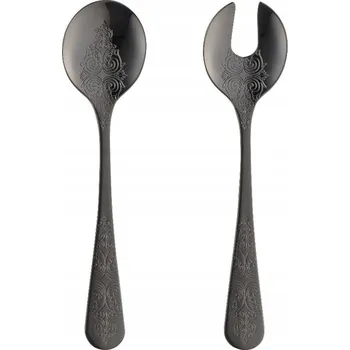 Příbor Salátový příbor 2 ks ANTIQUE BLACK VILLA ITALIA