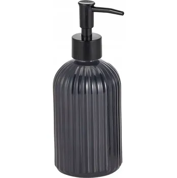 Dávkovač mýdla Ruční dávkovač mýdla stojací Testrut 410 ml černý