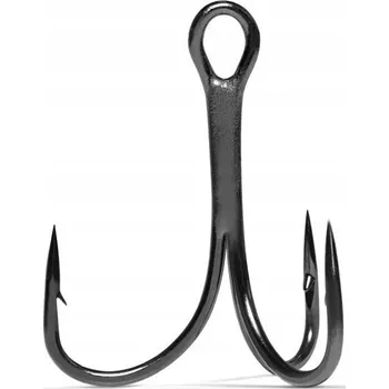 Rybářský háček Trojháčky s protihrotem VMC Light Inline Treble Triple 8 ks