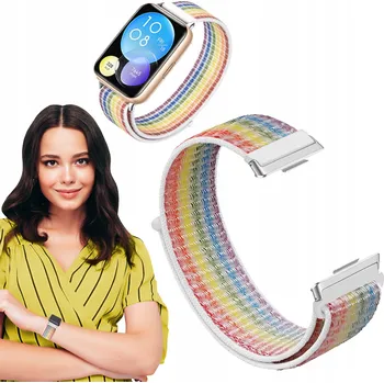 Chytré hodinky Nylonový Řemínek pro chytré chytré hodinky Huawei Watch Fit 2