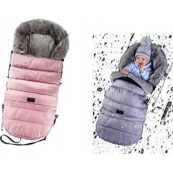 Příslušenství pro přepravu dětí Fusak do kočárku 6-36 měsíců, zimní fusak 3v1 + taška ke kočárku