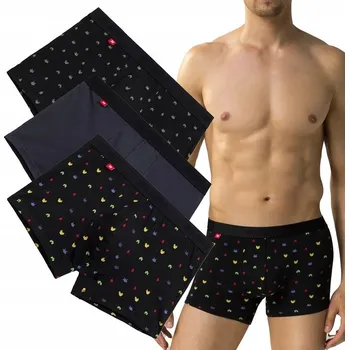 Spodní Prádlo Boxerky Atlantic , černé, velikost M