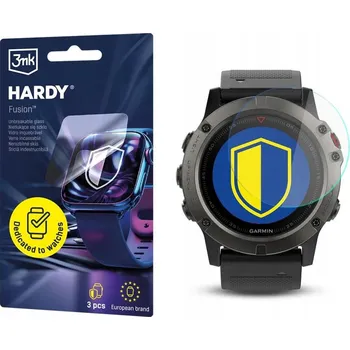 Ostatní příslušenství k chytrým hodinkám Hybridní Sklo 3MK pro Garmin Fenix 5X 51 mm