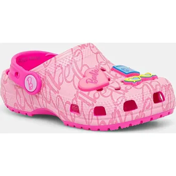 Dámské pantofle Dětské pantofle Crocs CROCS CLASSIC MATTEL PINK BARBIE CLOG 211407.CROCS.CLASSIC.MA růžová 42X, EUR 20/21