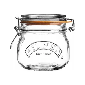 Dóza na potraviny Kilner 0025.490 skleněná dóza runda Průhledný