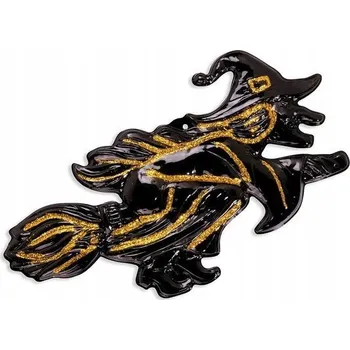 Party dekorace 3D Dekorace Čarodějnice na Halloween