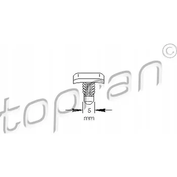 Posilovač řízení Vlásenka TOPRAN 103 307