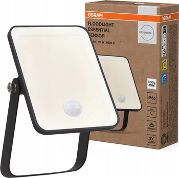 LED Reflektor Venkovní s Pohybovým a Soumrakovým Čidlem 10W 4000K