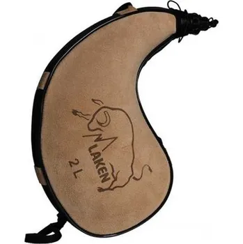 Termoska LAKEN KOŽENÁ ČÚTORA 2000ml Kidney shape,