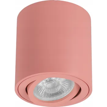 Nástěnné svítidlo Přisazené Halogenové Svítidlo Tuba GU10 LED Bodové Nástěnné Stropní Růžové