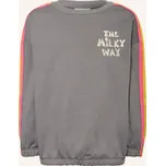 Mini Rodini Dětská Mikina, šedá / krémová / růžová, 128