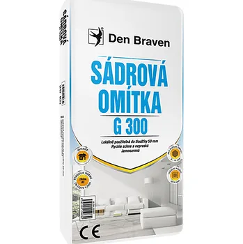Sádra Sádrová omítka G300 super jemná - 20 kg Den Braven | cena za kg