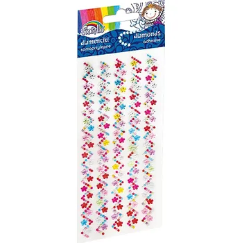 Samolepící dekorace FIORELLO Kamínky samolepicí GR-DS070 barevné