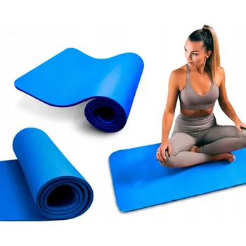 podložka na cvičení Podložka na cvičení fitness silná s úchytem 183x61x0,8