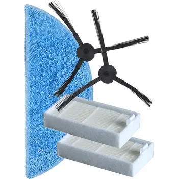 Sada příslušenství pro robotický vysavač Kartáčky a HEPA filtry pro vysavač ZACO V3 Serie sada a mop 5ks