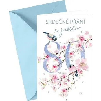 ARGUS Přání k narozeninám 80 15-6363c