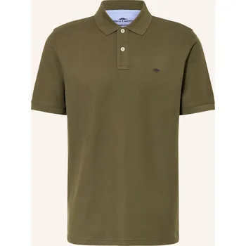 Pánská košile Fynch-Hatton Pánská Piqué Polokošile, olivová, L