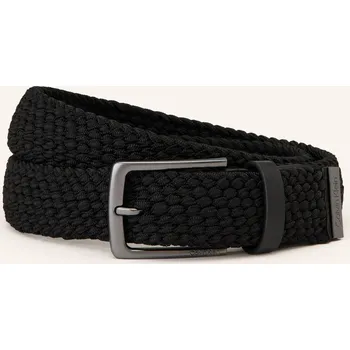 Opasek Calvin Klein Pánský Pletený Opasek, černá / platinová, 90