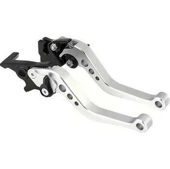 Páčky Pitbike stavitelné stříbrná sada