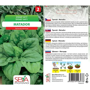 Semeno Seva Seed Matador špenát setý 8 g