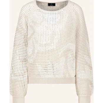 Dámský svetr Monari Dámský Svetr S Flitry, krémová / béžová, 38