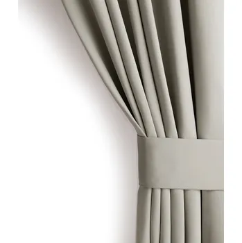 Obraz Závěs Restilo béžový, 90% zatemňující, 140x245 cm, na kroužky