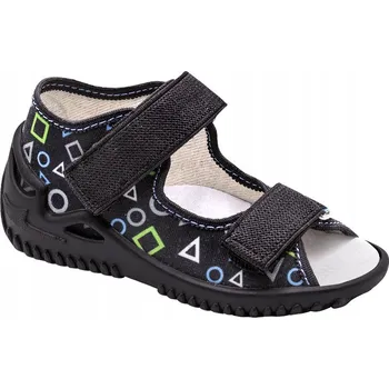 Dívčí bačkory Zetpol Oliwier Dětské pantofle černé Velikost 20