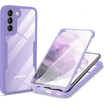 Pouzdro na mobilní telefon Beweare 360 oboustranný TPU kryt na Samsung Galaxy A36 5G / A56 5G - fialový
