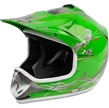 Auto-moto Moto přilba Nitro Racing zelená M