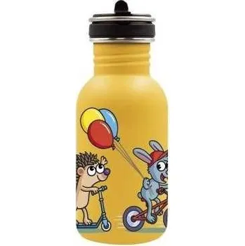 Termoska LAKEN DĚTSKÁ NEREZOVÁ LÁHEV 500ML, Žlutá