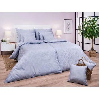 Povlečení Povlečení damašek Rokoko šedé 140x200, 70x90 cm