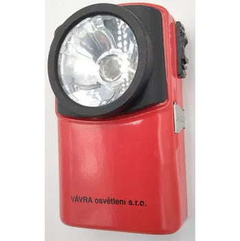 Bateriová kovová svítilna na plochu baterií (Bateriová svítilna)