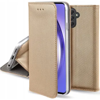 Pouzdro na mobilní telefon Flipové pouzdro Hero Case pro Samsung Galaxy A54 zlaté