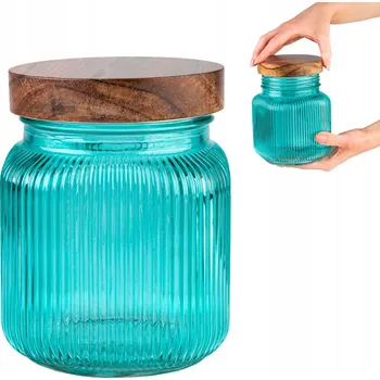 Sklenice Sklenice s víčkem Superbutelki, průměr 84 mm, 1 ks