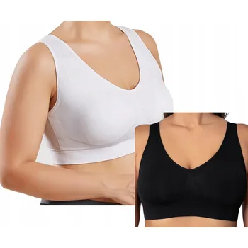 Dámské spodní prádlo Sportovní podprsenka Top Fitness Bez kostic Push Up Dámská 6XL/7XL