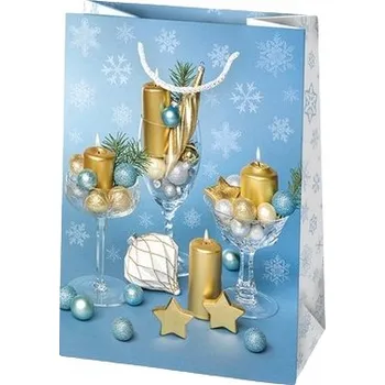 Dárková taška DÁRKOVÁ TAŠKA VÁNOČNÍ T5 BOŽÍ HOD VÁNOČNÍ T5_GW_82 VZOR 5