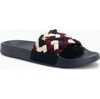 Dámská obuv Dámské pantofle Tommy Hilfiger Braided Pool rwb