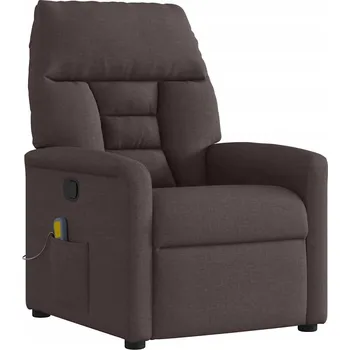 Křeslo Rozkládací křeslo VidaXL hnědé