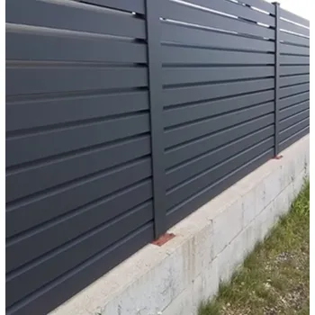 Plotový sloupek Scobax Kotvící sloupek s patkou 60×40 mm šedý RAL 7016 | cena za ks