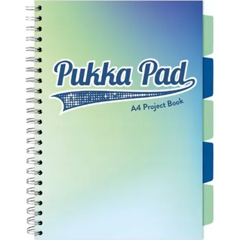 Sešit Sešit A4 s mřížkou Pukka Pad, 100 listů