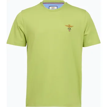 Pánská móda Pánské tričko Aeronautica Militare TS1580UJ00372 garden green