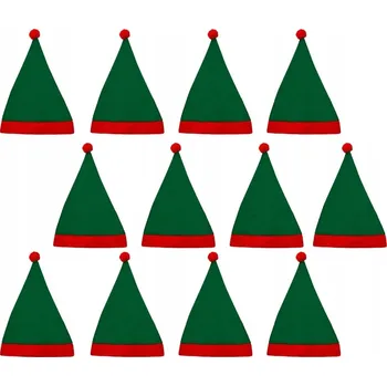 Čepice Čepice Elfa Skřítka 38 cm VÁNOČNÍ