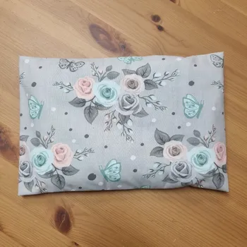 Masáž Nahřívací polštářek s pohankou - růže - střední