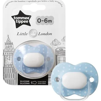 dudlíky Ortodontická silikonová Dudlík Tommee Tippee, symetrický, 0+