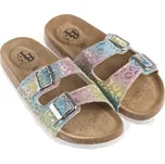 Pantofle BF duhové třpytkaté Velikost: 42