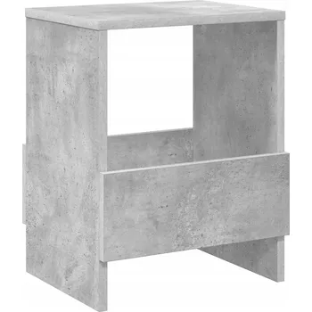 Knihovna Regál na časopisy Betonově šedá 35 x 30 x 45 cm