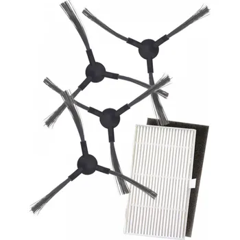 Sada příslušenství pro robotický vysavač HEPA filtr a kartáčky pro vysavač SENCOR SRV 9085BK sada 4+1ks