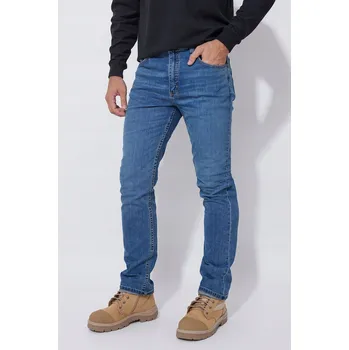 Pánské kalhoty Džíny Carhartt Modré Zúžené 32/34 Bavlna Polyester