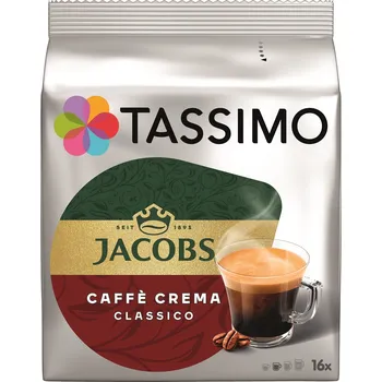 Kapsle do TASSIMO Jacobs Caffe Crema Classico 16 ks
