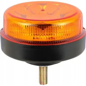 Autoelektronika ORANŽOVÝ MAJÁK VÝSTRAŽNÝ LED STROBOSKOP